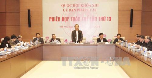 ນຳໂຄງການຜັນຂະຫຍາຍປະຕິບັດລັດຖະທຳມະນູນ 2013 ເຂົ້າໃນໂຄງການສ້າງກົດໝາຍ 2016